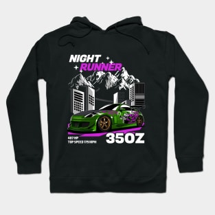 Nissan 350z Night Runner NFSU2 Hoodie